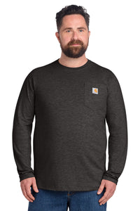 Carhartt Force Long Sleeve Pocket T-Shirt CT106656 - Carbon Heather