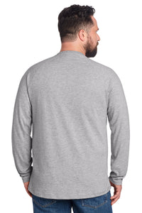 Carhartt Force Long Sleeve Pocket T-Shirt CT106656 - Heather Grey Back