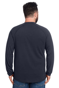 Carhartt Force Long Sleeve Pocket T-Shirt CT106656 - Navy Back