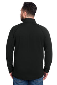 Carhartt Force 1/4-Zip Long Sleeve T-Shirt CT106660 - Black Back