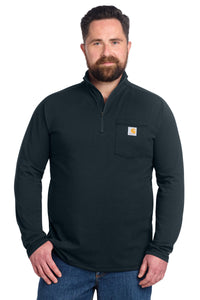 Carhartt Force 1/4-Zip Long Sleeve T-Shirt CT106660 - Navy