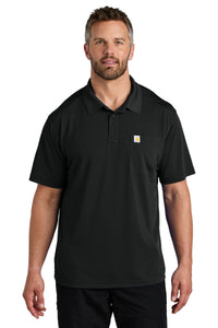 Carhartt Force Snag-Resistant Pocket Polo CT106880 - Black