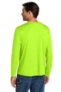 Carhartt Force Sun Defender Long Sleeve T-Shirt CT106972 - Brite Lime Back