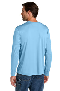 Carhartt Force Sun Defender Long Sleeve T-Shirt CT106972 - Fresh Water Blue Back