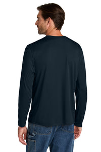 Carhartt Force Sun Defender Long Sleeve T-Shirt CT106972 - Navy Back