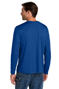 Carhartt Force Sun Defender Long Sleeve T-Shirt CT106972 - Royal Glass Blue Back
