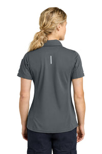 Carhartt Women's FLD & RSCU Polo CTC12119 - Pewter Back