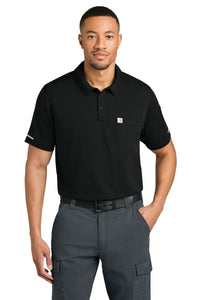 Carhartt FLD & RSCU Polo CTC16119 - Black