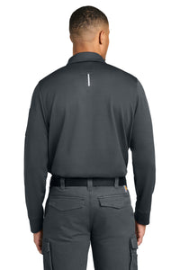 Carhartt FLD & RSCU Long Sleeve Polo CTC16129 - Pewter Back