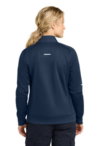 Carhartt Women's FLD & RSCU 1/2-Zip Mid-Layer CTC82912 - Dark Navy Back
