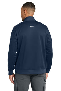 Carhartt FLD & RSCU 1/2-Zip Mid-Layer CTC86912 - Dark Navy Back