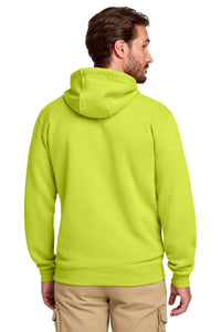 Carhartt  Midweight Hooded Sweatshirt - Brite Lime Back