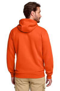 Carhartt  Midweight Hooded Sweatshirt - Brite Orange Back