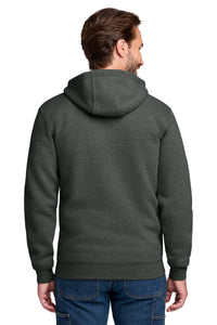 Carhartt  Midweight Hooded Zip-Front Sweatshirt - Carbon Heather Back