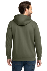 Carhartt  Midweight Hooded Zip-Front Sweatshirt - Moss Back