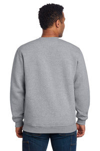 Carhartt  Midweight Crewneck Sweatshirt - Heather Grey Back