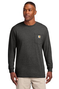 Carhartt  Workwear Pocket Long Sleeve T-Shirt - Carbon Heather