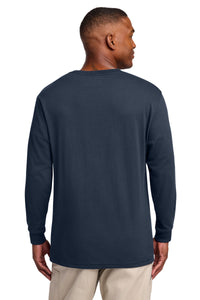 Carhartt  Workwear Pocket Long Sleeve T-Shirt - Navy Back