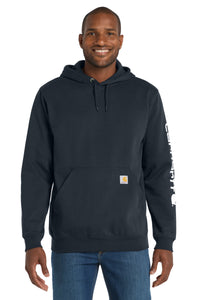 Carhartt Midweight Hooded Logo Sweatshirt CTK288 - New Navy