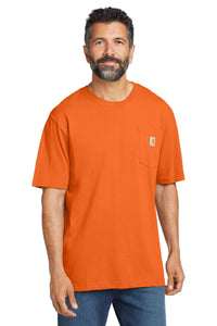 Carhartt  Workwear Pocket Short Sleeve T-Shirt - Brite Orange