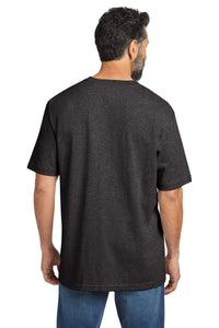 Carhartt  Workwear Pocket Short Sleeve T-Shirt - Carbon Heather Back