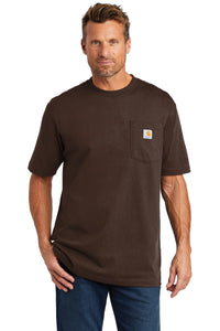 Carhartt  Tall Workwear Pocket Short Sleeve T-Shirt - Dark Brown