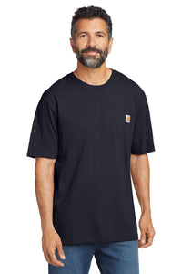 Carhartt  Tall Workwear Pocket Short Sleeve T-Shirt - Navy