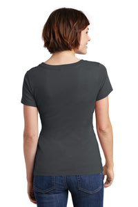 District Women's Perfect Weight Scoop Tee - Charcoal Back