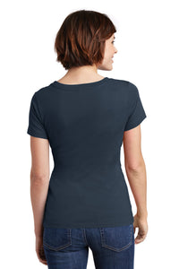 District Women's Perfect Weight Scoop Tee - New Navy Back
