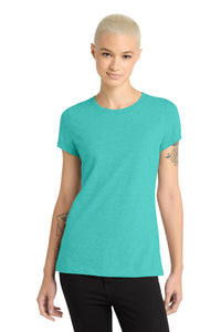 District  Women's Perfect Blend CVC Tee - Aqua Heather