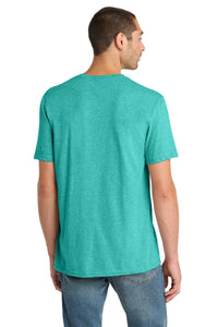 District Perfect Blend CVC Tee - Aqua Heather Back