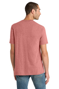 District Perfect Blend CVC Tee - Blush Frost Back