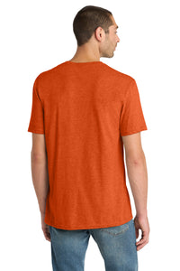 District Perfect Blend CVC Tee - Deep Orange Heather Back