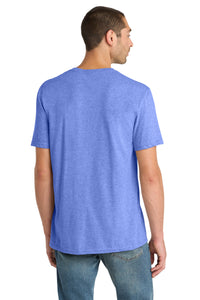 District Perfect Blend CVC Tee - Electric Purple Heather Back
