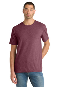 District Perfect Blend CVC Tee - Heathered Cardinal