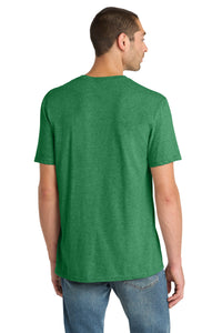 District Perfect Blend CVC Tee - Heathered Kelly Green Back