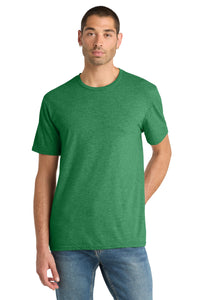 District Perfect Blend CVC Tee - Heathered Kelly Green
