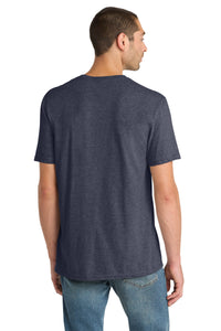 District Perfect Blend CVC Tee - Heathered Navy Back