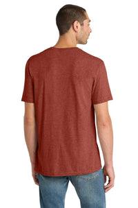 District Perfect Blend CVC Tee - Heathered Russet Back