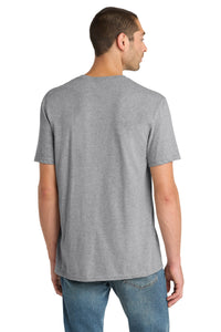District Perfect Blend CVC Tee - Light Heather Grey Back