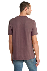 District Perfect Blend CVC Tee - Rose Fleck Back