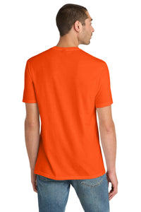 District Perfect Blend CVC Tee - S. Orange Back