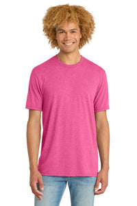 District   Perfect Tri   DTG Tee DM130DTG - Fuchsia Frost