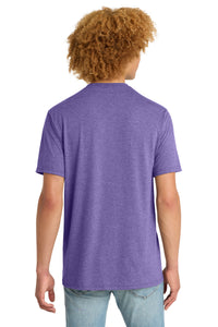 District   Perfect Tri   DTG Tee DM130DTG - Purple Frost Back