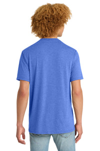 District   Perfect Tri   DTG Tee DM130DTG - Royal Frost Back