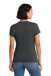 District  Women's Perfect Tri Tee - Black Frost Back
