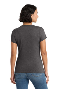 District  Women's Perfect Tri Tee - Heathered Charcoal Back