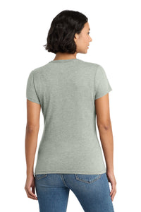 District  Women's Perfect Tri Tee - Heathered Grey Back