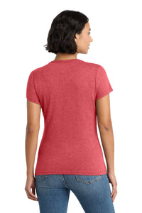 District  Women's Perfect Tri Tee - Red Frost Back
