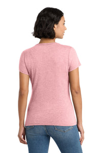 District  Women's Perfect Tri Tee - Wisteria Heather Back